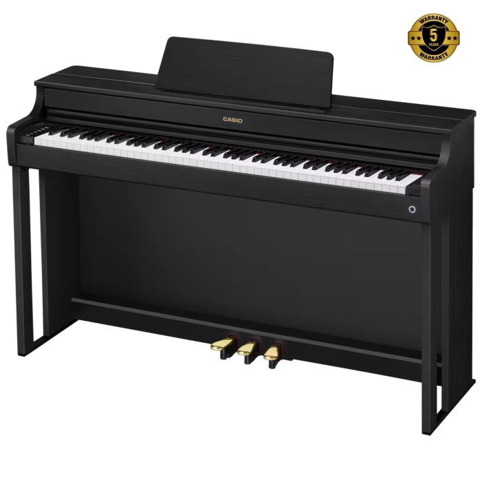Casio AP-300 BK Celviano mobile nero opaco main product photo