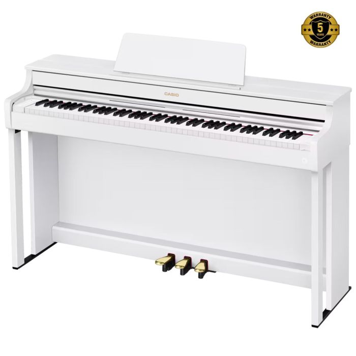 Casio AP-300 WE Celviano con mobile bianco opaco main product photo