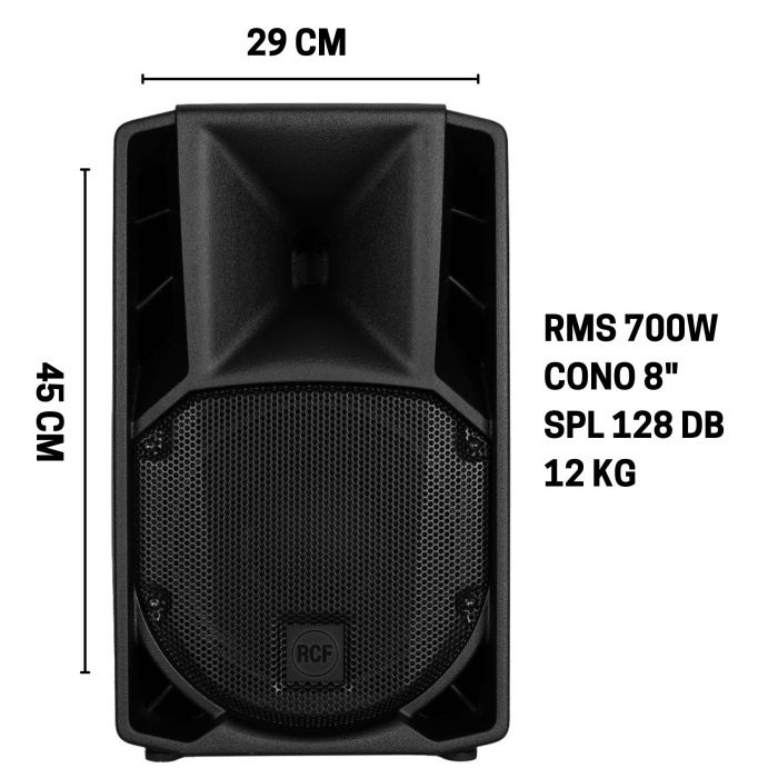 RCF ART 708-A MK5 800w main product photo