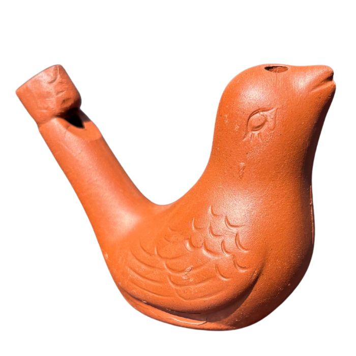 Flauto AfroTon forma uccello in argilla main product photo