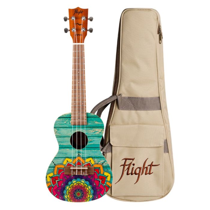 Flight AUC-33 Mansion Ukulele concerto con borsa main product photo