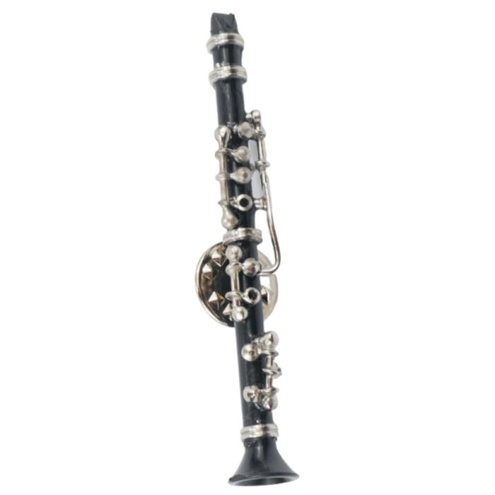 Spilla Clarinetto nera 6 cm Agifty main product photo