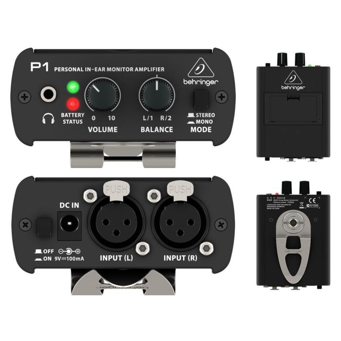 Preamplificatore Cuffie Behringer P1 power play main product photo