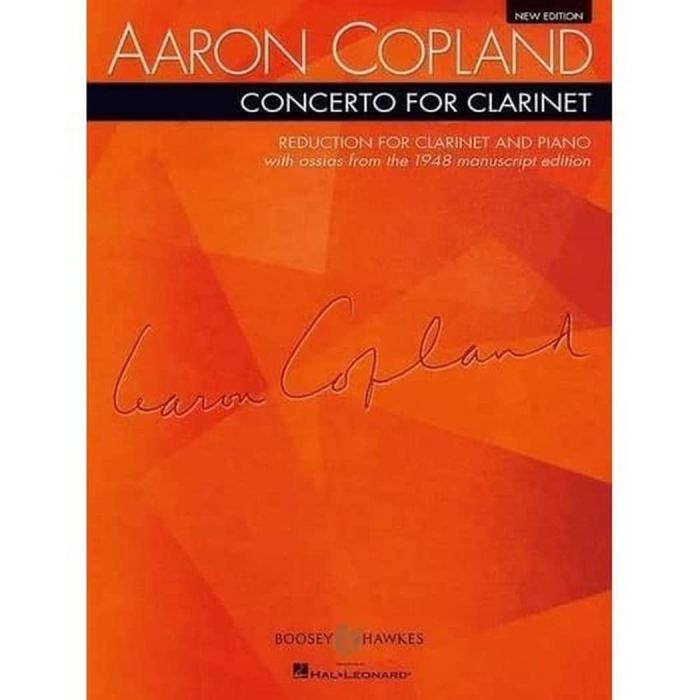 A.Copland Concerto for Clarinet main product photo