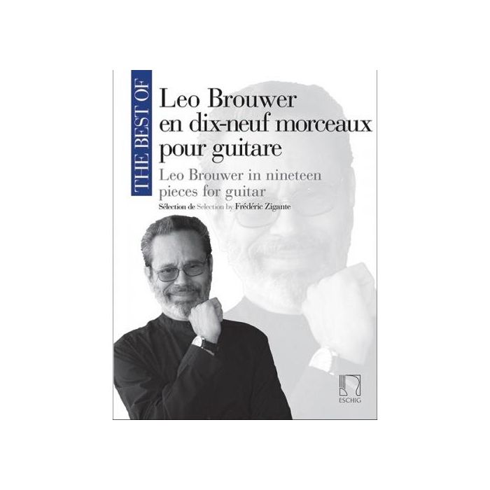 Brouwer The best of en dix-neuf morceaux chitarra main product photo