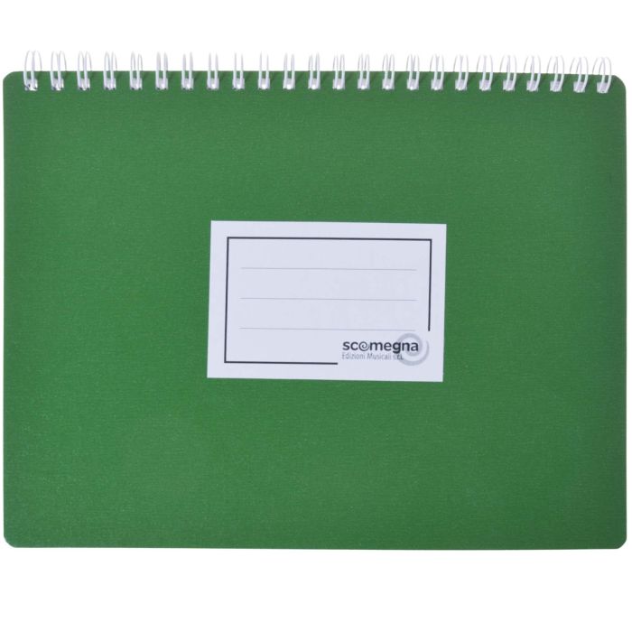 Libretto banda Scomegna 15 buste 21,5x16cm verde 206gr main product photo