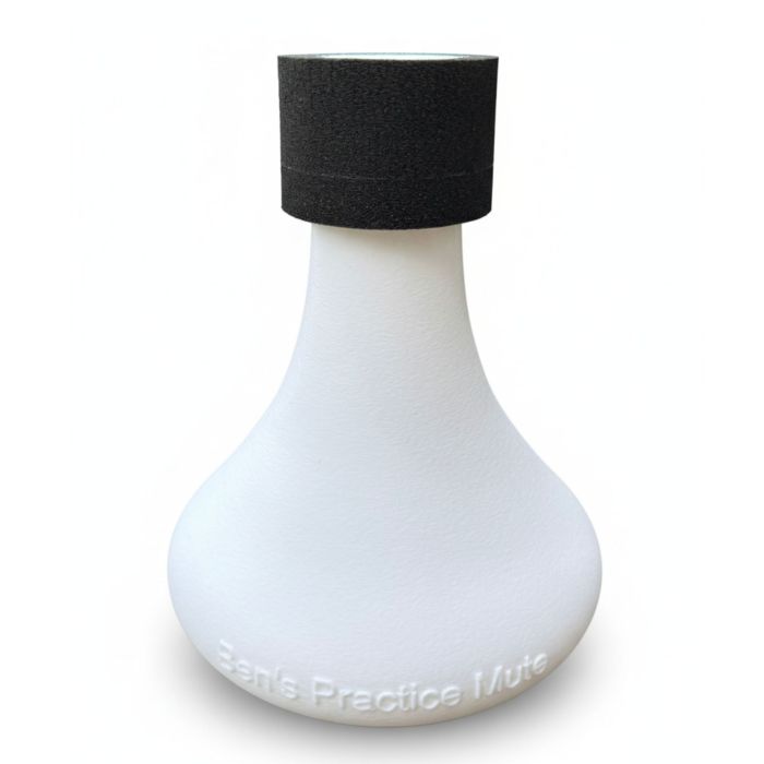 Ben's Practice Mute BPM-BTRB white Sordina Trombone Basso main product photo