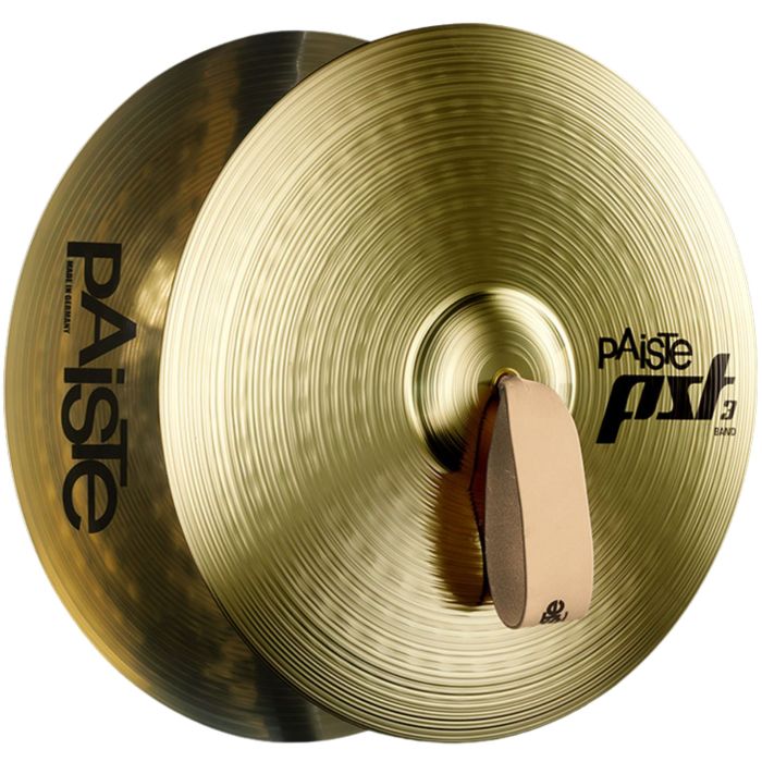 Paiste 14" PST3 Marching Band Coppia Piatti con manali main product photo