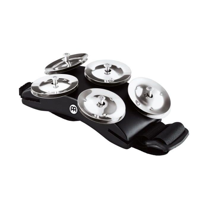 Cembalo Meinl da piede per cajon in plas tica con piattini in acciaio black main product photo