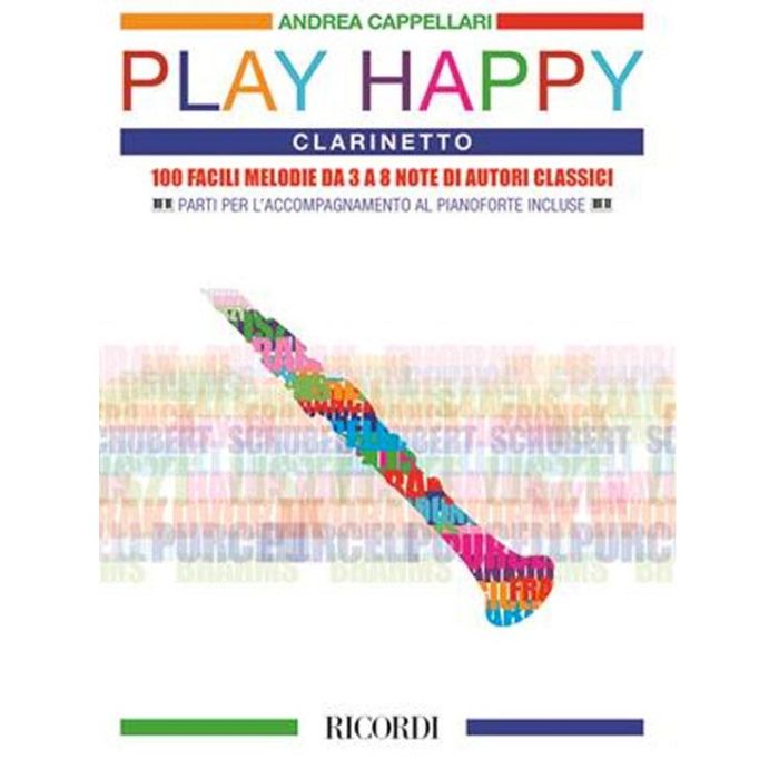 A.Cappellari Play Happy per Clarinetto main product photo