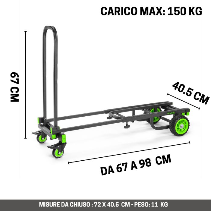 Carrello strumenti Gravity CART M 01 B medium main product photo