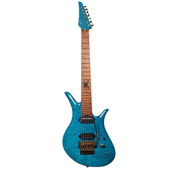 Legator Charles Caswell Chitarra Elettrica 7 corde indigo blue main product photo