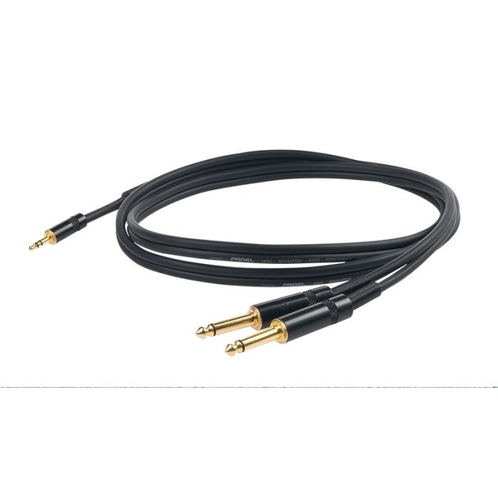 Cavo mini jack stereo/2 jack mono 1,5 mt Proel main product photo