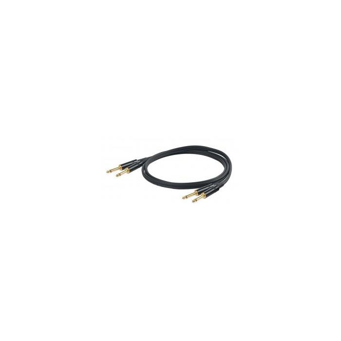 Cavo 2 jack mono/2 jack mono 3 mt Proel serie Challange connettori Proel main product photo