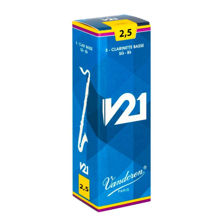 Ance Clarinetto Basso Vandoren V21 n.2,5 5pz CR8225 main product photo
