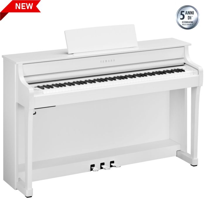 Yamaha CLP835WH Bianco Opaco main product photo
