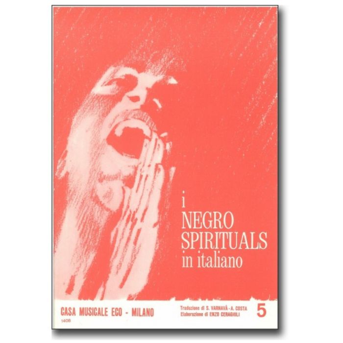 I Negro Spirituals in italiano 5 Canto/P iano main product photo