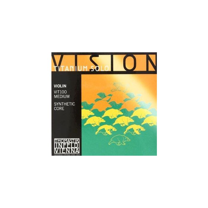 Corde Violino 4/4 Thomastik Vision Titanium Solo VIT100 medium main product photo
