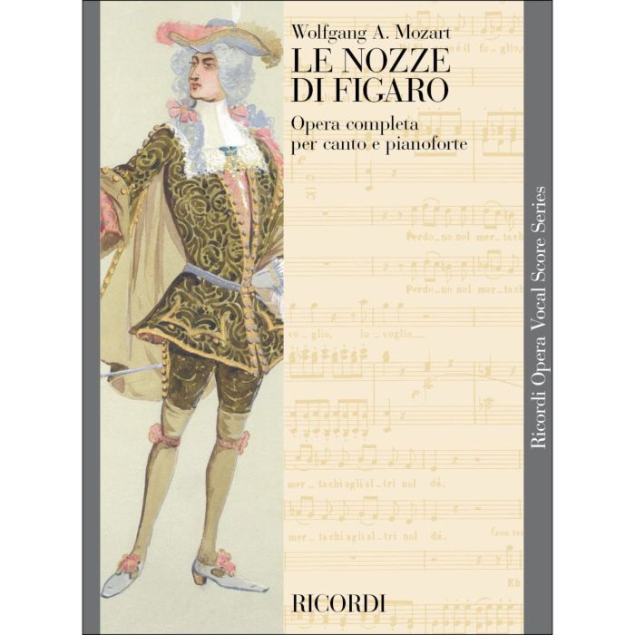 W.A.Mozart Le nozze di Figaro canto piano main product photo