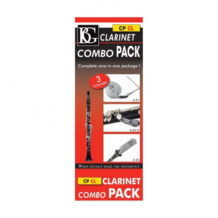 Set panni pulizia clarinetto BG COMBO PACK main product photo