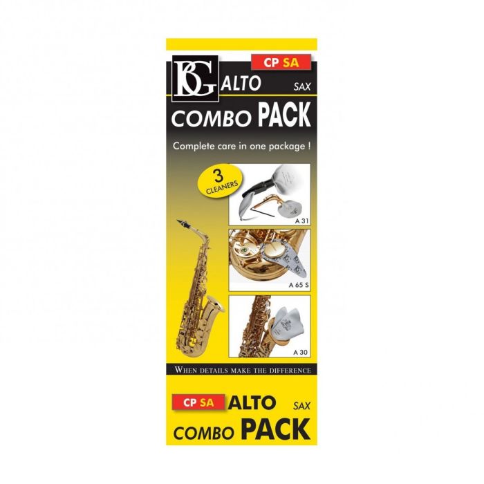 Set panni pulizia sax alto BG COMBO PACK main product photo