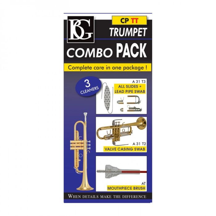 Set panni pulizia tromba BG COMBO PACK main product photo