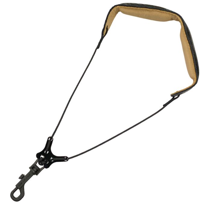 Cebulla Sax Strap Soprano Curvo black small adjuster fibre main product photo