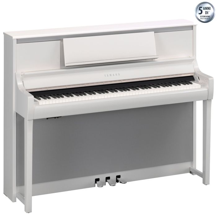 Yamaha CSP-295PWH Bianco Lucido AG main product photo