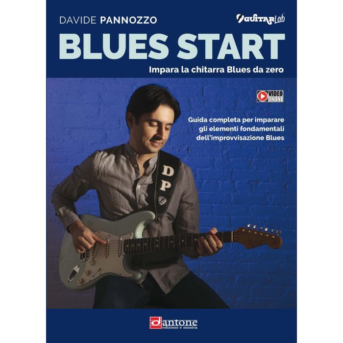 D.Pannozzo Blues Star Impara la chitarra Blues da zero main product photo