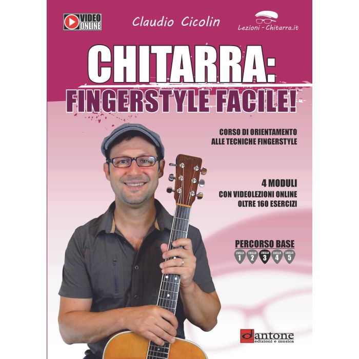 Chitarra Fingerstyle facile Autore Cicolin Claudio main product photo