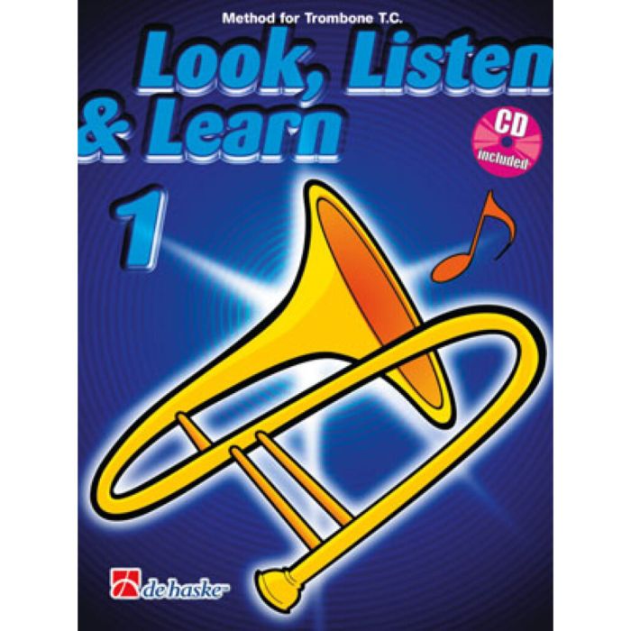 Look, Listen & Learn! Trombone T.C Vol.1 con cd main product photo