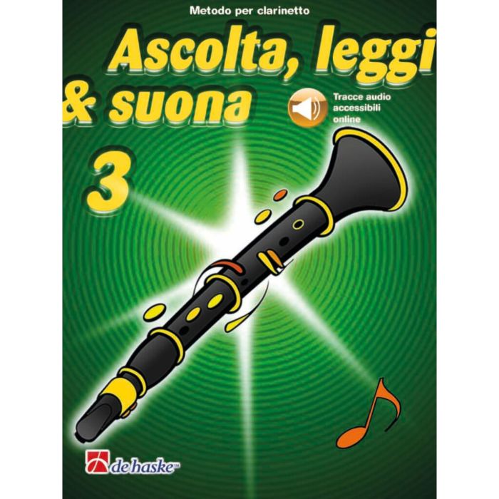 Ascolta, Leggi & Suona!Clarinetto Vol.3 con audio online main product photo