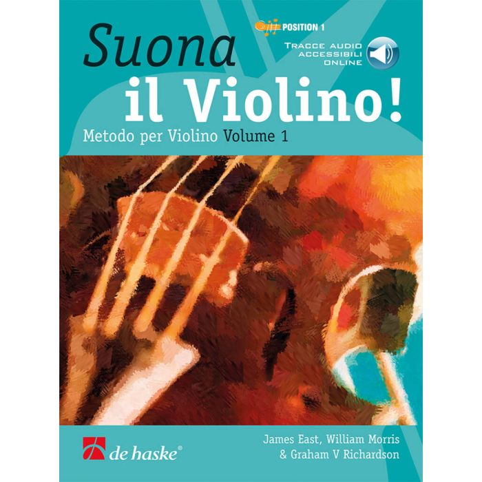 Suona il Violino! Vol 1 James East BOOK+AUDIO-ONLINE - Violino main product photo