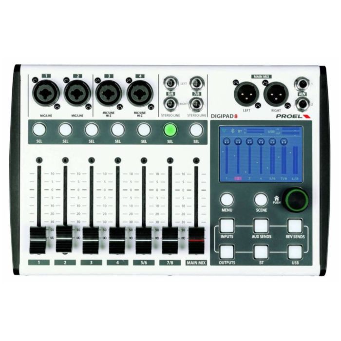 Proel DIGIPAD8 Mixer digitale main product photo