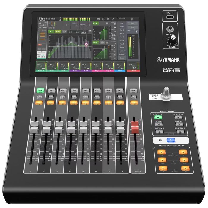 Yamaha DM3 Dante main product photo