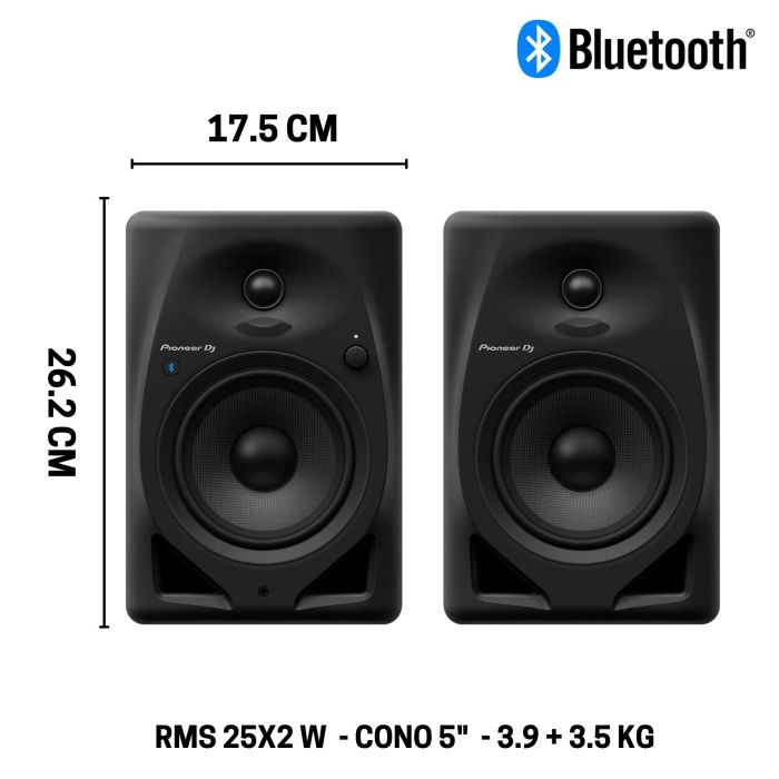 Pioneer DJ DM-50D BT main product photo