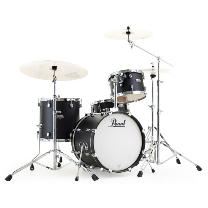 Pearl Decade Maple 18" 4pz Hardware satin slate black main product photo