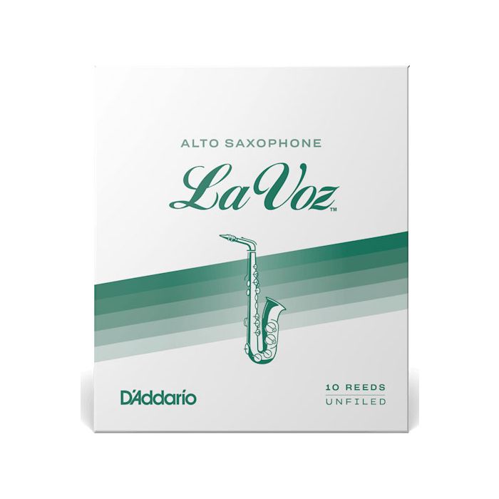 Ance Sax Alto Medium Hard La Voz By D'Addario 10pz RJC10MH main product photo