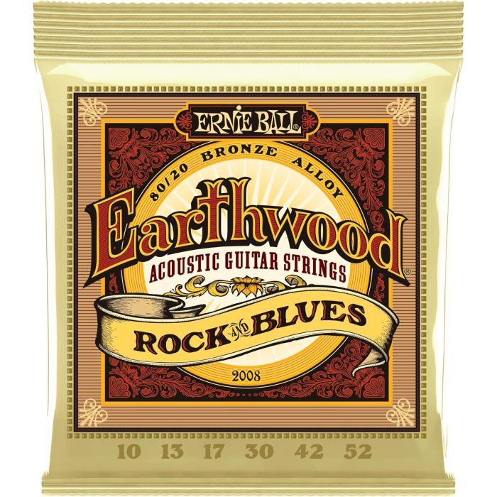 Ernie Ball 2058 Earthwood Bronze Rock & Blues 10-52 main product photo