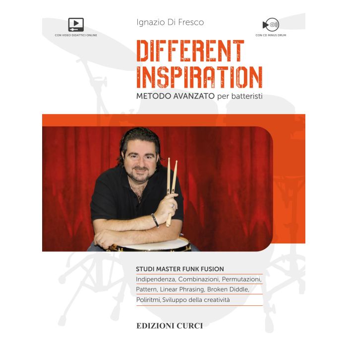 I.Di Fresco Different Inspiration Metodo Avanzato per Batteristi main product photo