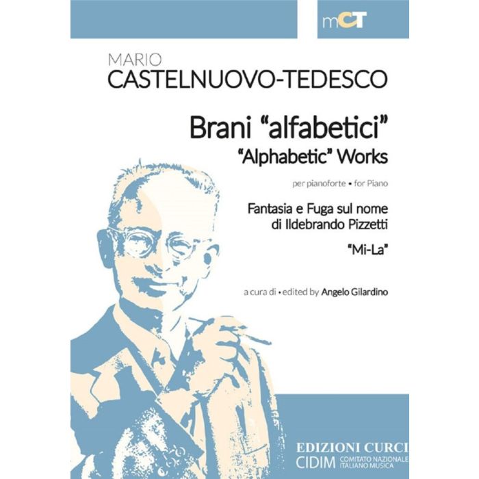 Castelnuovo-Tedesco Brani "Alfabetici" per pianoforte a cura di Angelo Gilardino main product photo