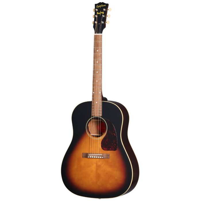 Epiphone 1942 Banner J-45 vintage sunburst con custodia main product photo