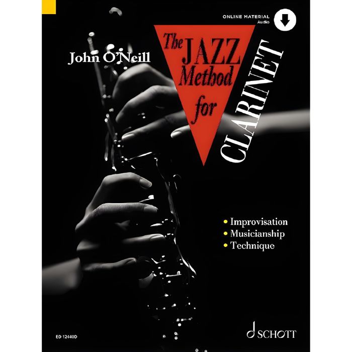 J. O'Neill The Jazz Method for Clarinet Vol.1 con audio On-line main product photo