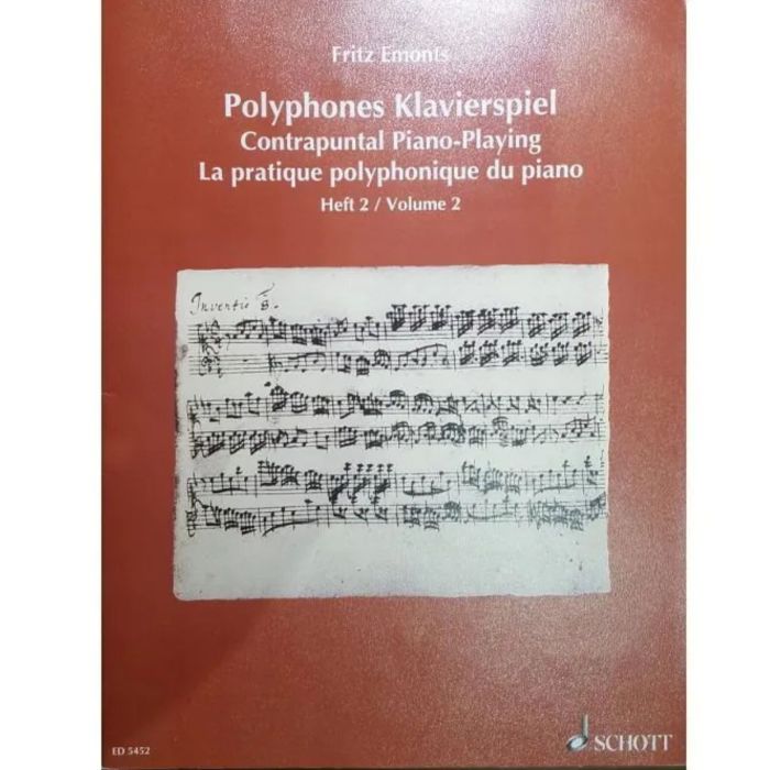 Emonts La pratica polifonica al Piano 2 main product photo