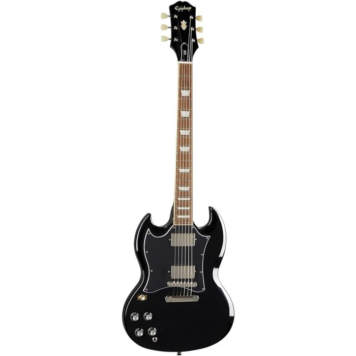 Chitarra Elettrica mancina Epiphone SG Standard ebony main product photo