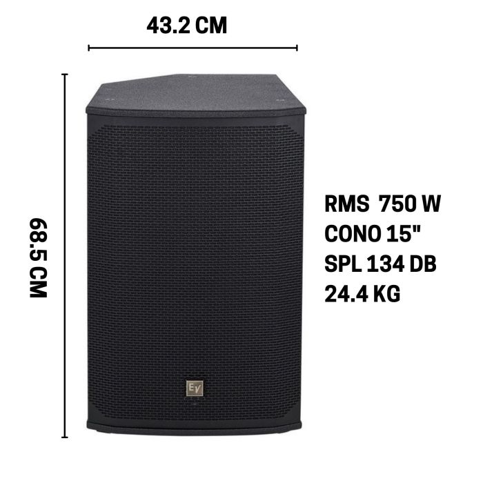 EV EKX-15P 1500w 15" main product photo