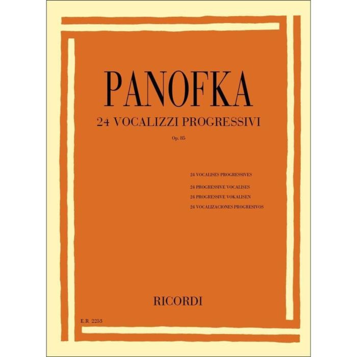 H.Panofka 24 vocalizzi Op.85 main product photo