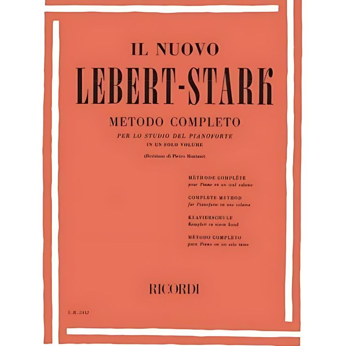 S.Lebert Il nuovo Lebert-Stark metodo completo per pianoforte main product photo