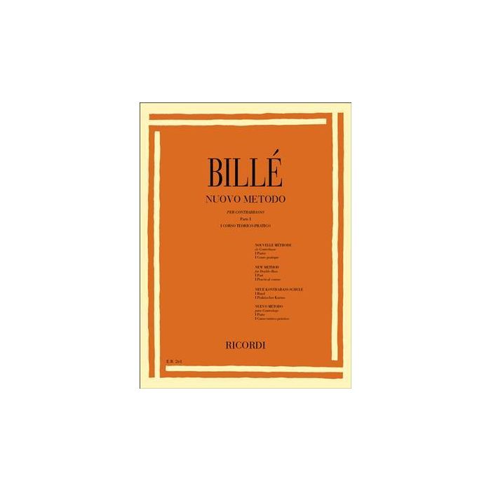 Billè Nuovo Metodo per contrabbasso Parte I I Corso Teorico Pratico main product photo