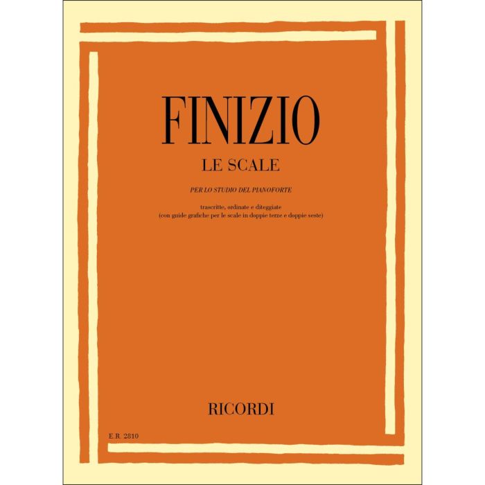 Le Scale per lo Studio del Pianoforte Luigi Finizio BOOK - Pianoforte main product photo